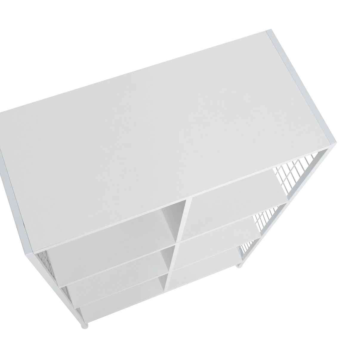 6 Cube White Storage Wall Unit T68058