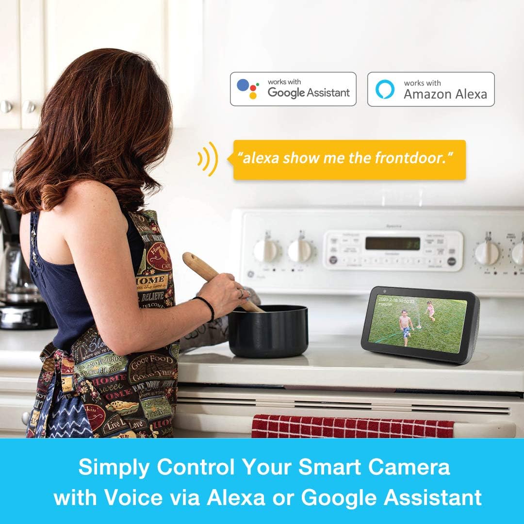 White Outdoor PTZ 4x Optical Zoom HD 1080P WiFi Security Camera P45525