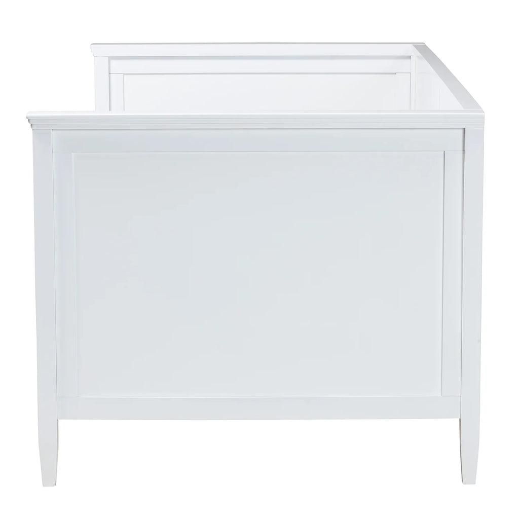 White Wood Twin Size Daybed S170