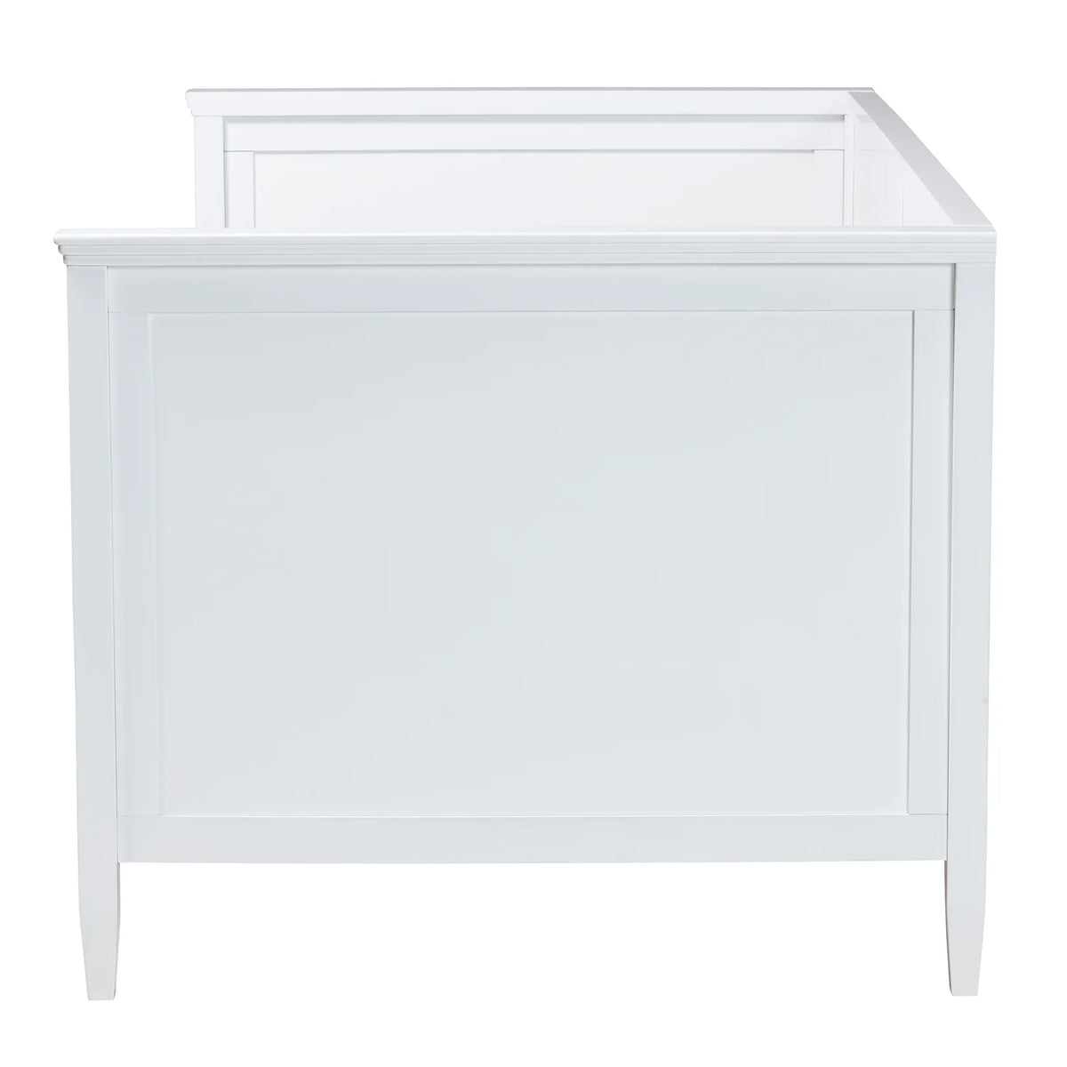 White Wood Twin Size Daybed S170