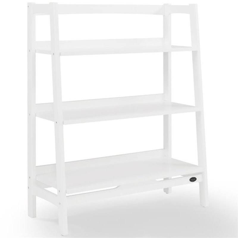 White 3 Shelf Ladder Bookcase T301313