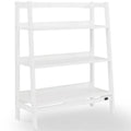 White 3 Shelf Ladder Bookcase T301313