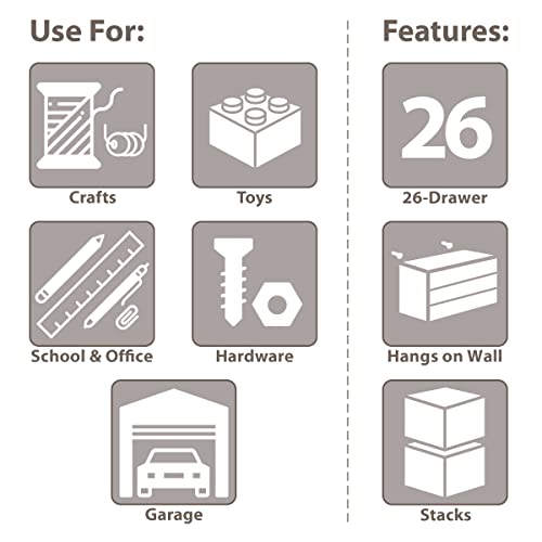 64 Drawer Plastic Storage Cabinet R6766