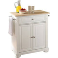White Kitchen Cart Z683