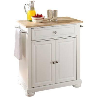 White Kitchen Cart Z683