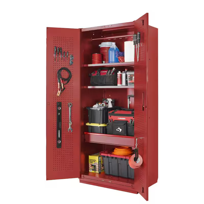 3-Piece Heavy Duty Welded Steel Garage Storage System J738114