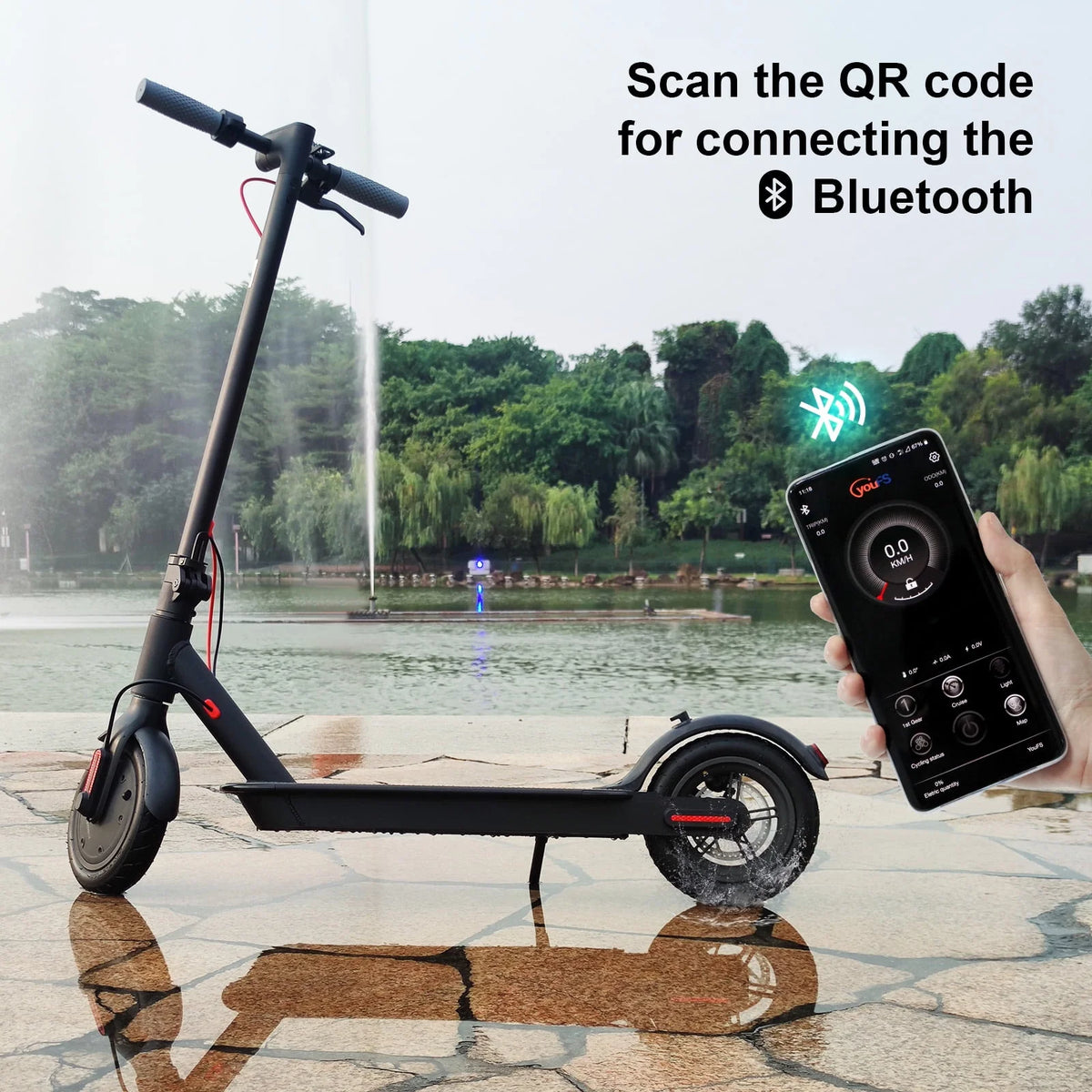 8.5 Folding Electric Scooter 350W Y3508