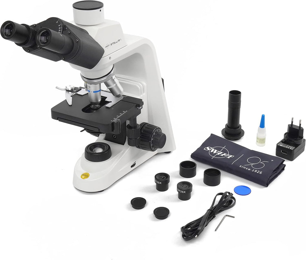 Compound Microscope 40X-2500X Magnification Trinocular Z13132