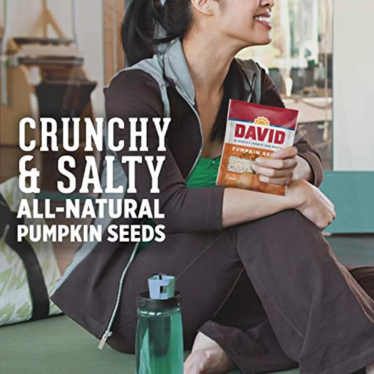 Roasted Salted Pumpkin Seeds 5 Oz 12 Pack K69417