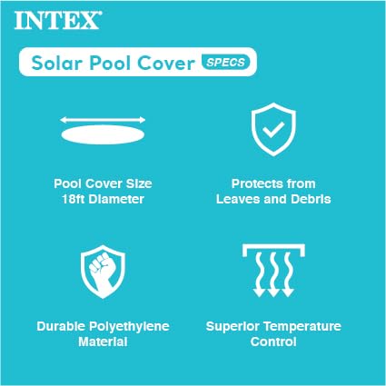 18ft Round Solar Pool Cover K2800