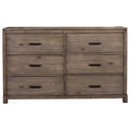6 Drawer Mahogany Wood Dresser J3623