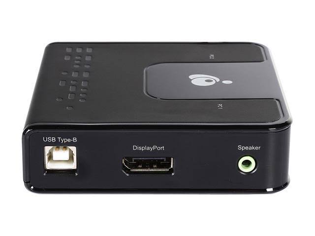 2 KVM Ports 4K DisplayPort KVM Switch S451184