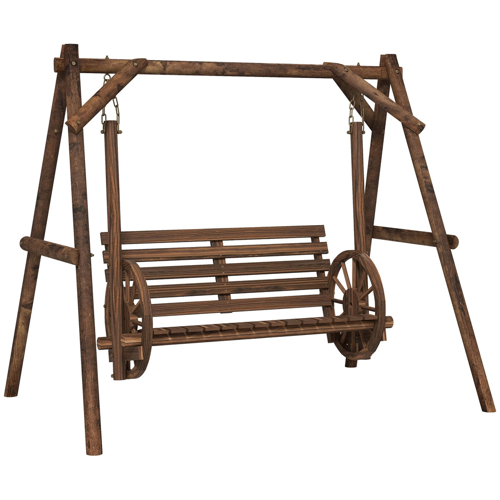 2 Seat Porch Swing with Stand B2881