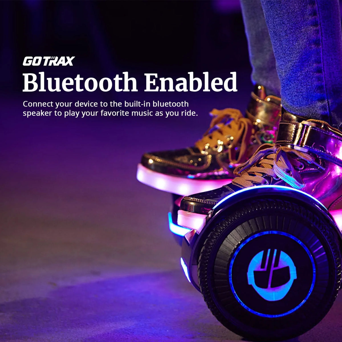 6.5 Hoverboard with Bluetooth Speaker and Led Lights O186