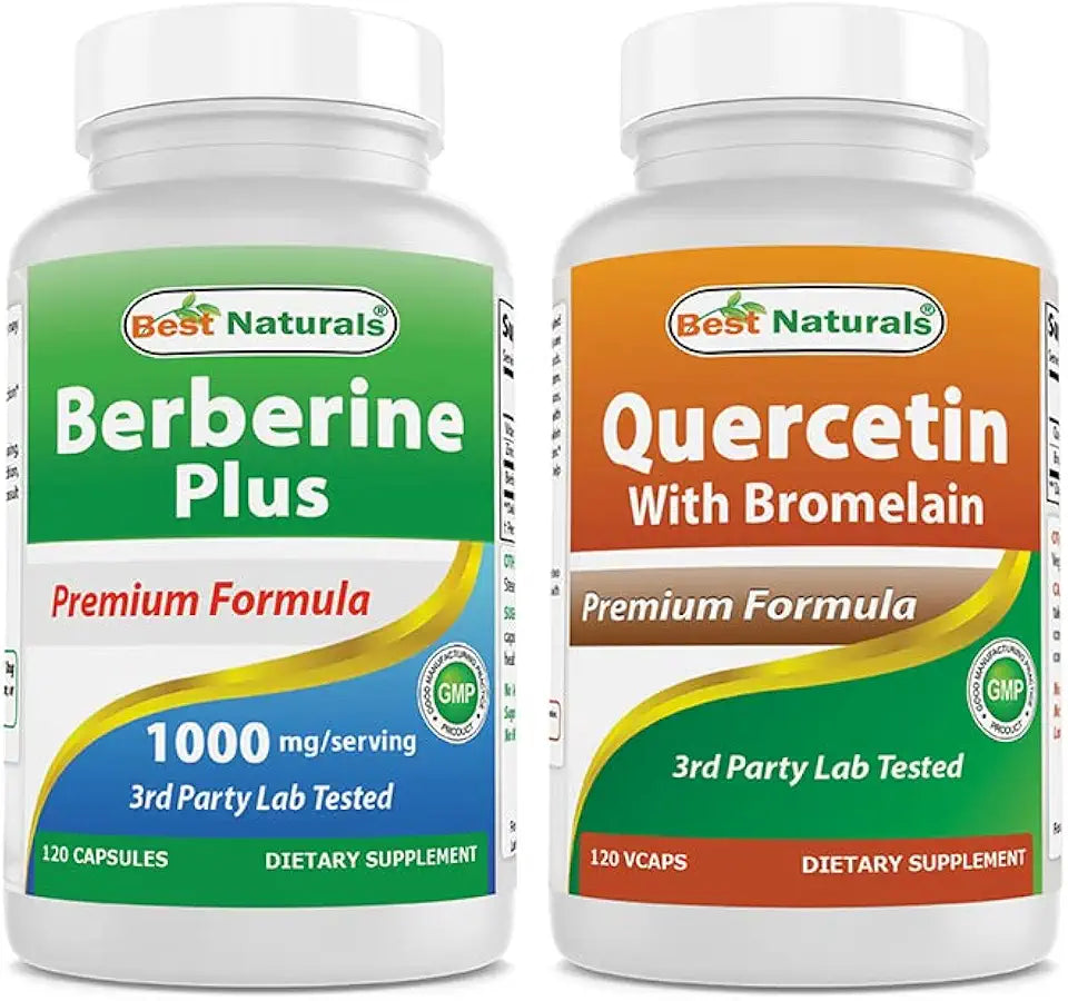 Berberine Plus 1000mg & Quercetin with Bromelain M47069