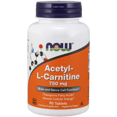 Acetyl-L-Carnitine 750 mg 90 Capsules R57506
