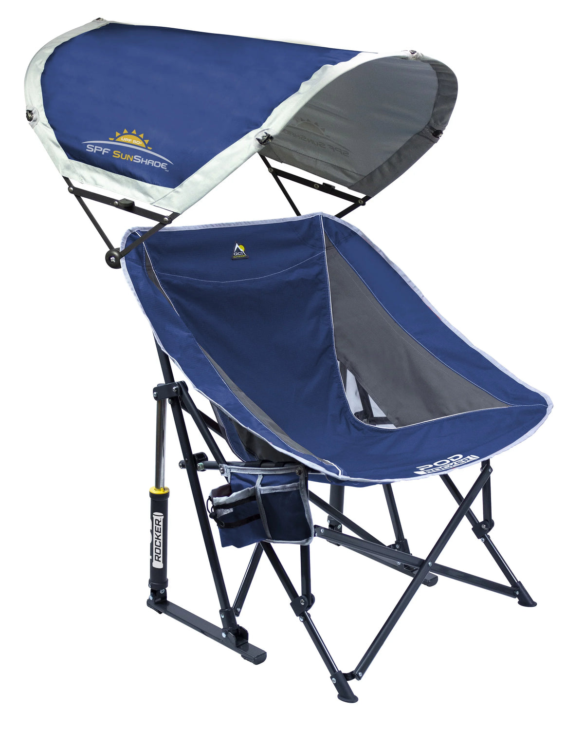 Seafoam Green Folding Rocking Camp Chair S5382