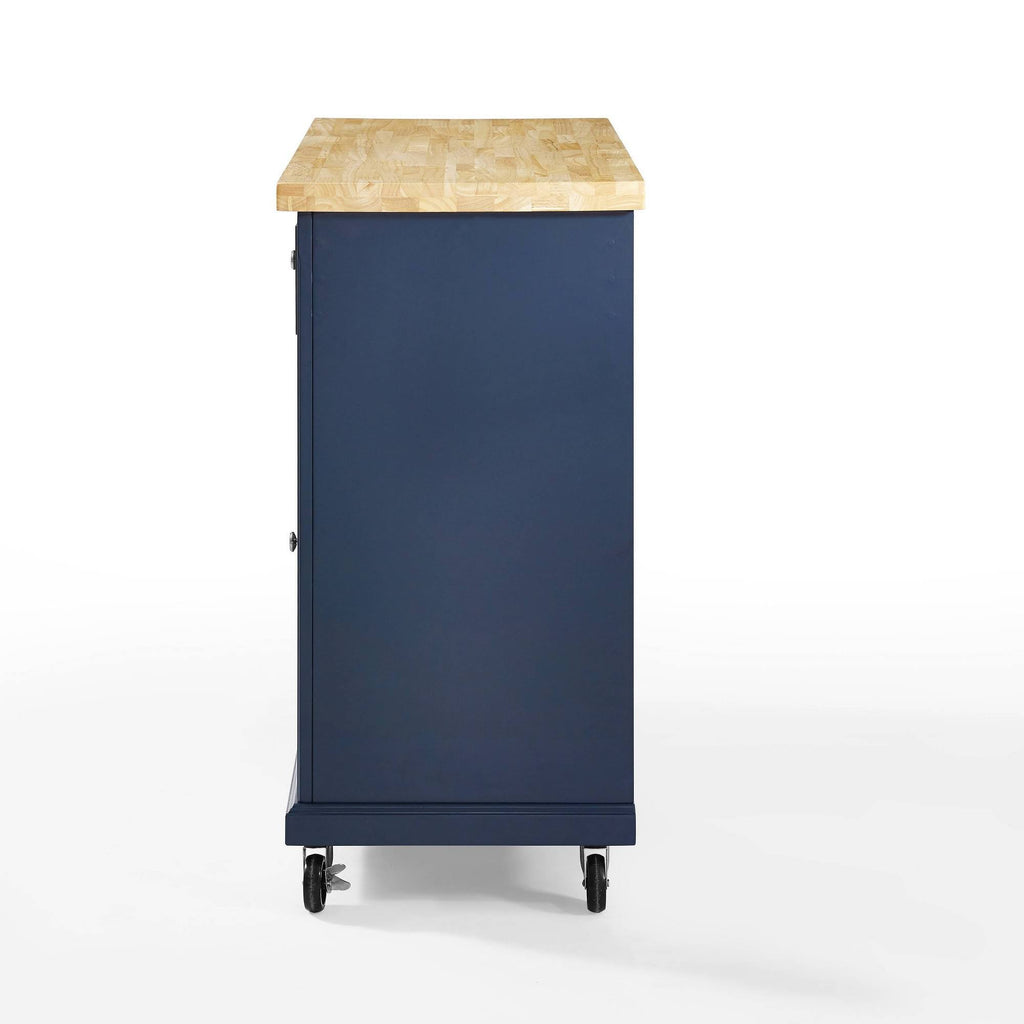 Navy Kitchen Cart X27153