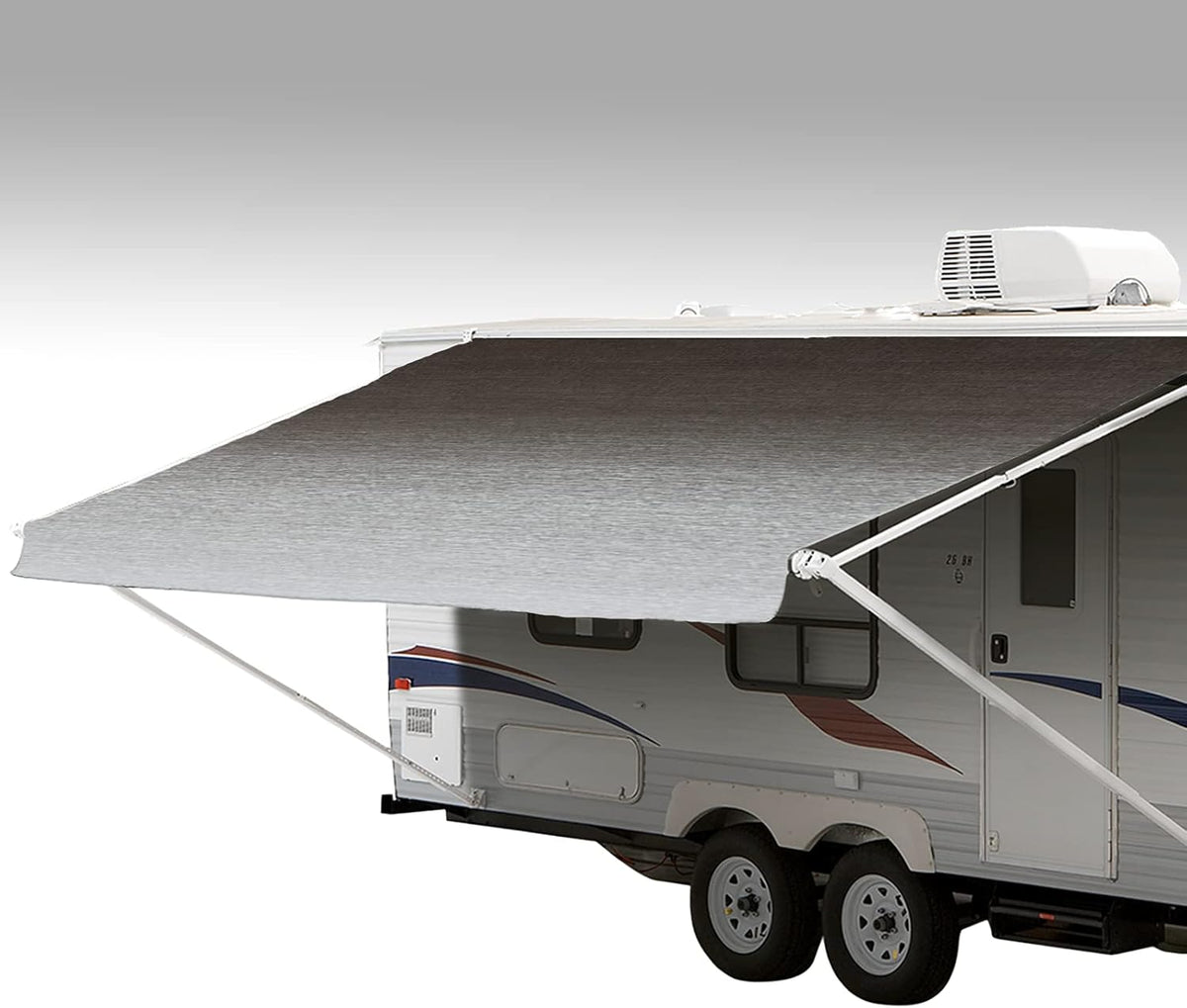 RV Awning Fabric Replacement Weatherproof Vinyl 18' G367041