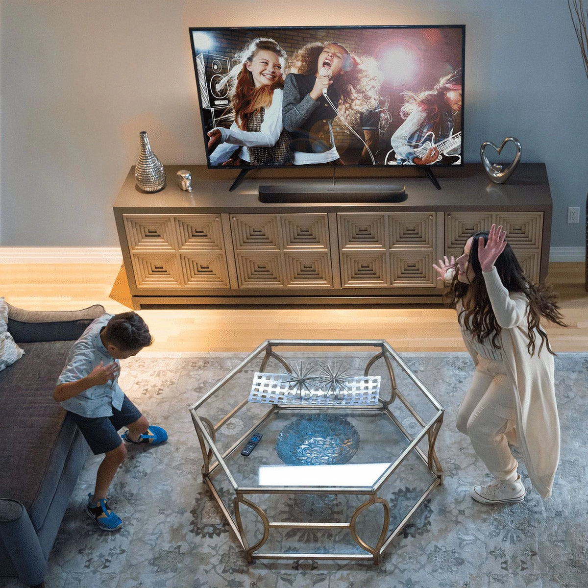 Smart Soundbar with Built-in 4K Streaming Media Player Z429