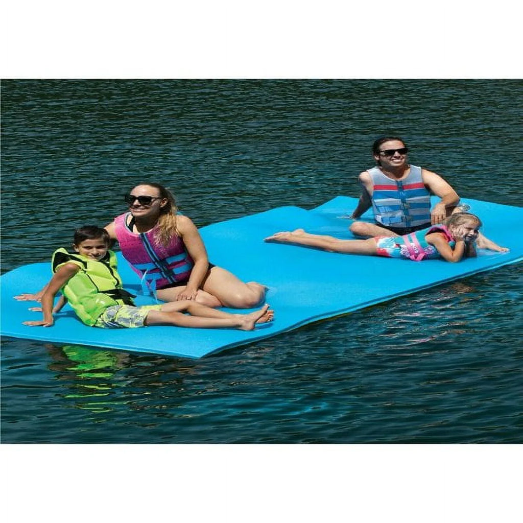 Blue 8.5 x 6 Floating Water Mat X508974