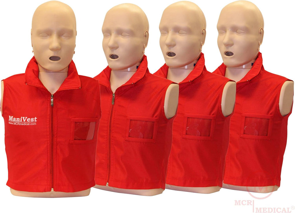 CPR Adult Manikin 4-Pack with Carry Bag G64277