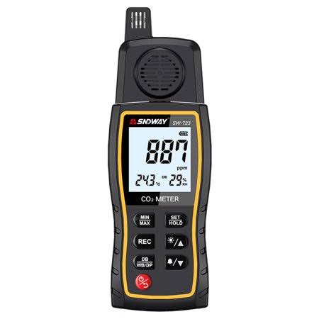 Handheld Carbon Dioxide Detector CO2 Gas Tester 0-9999ppm Q50586