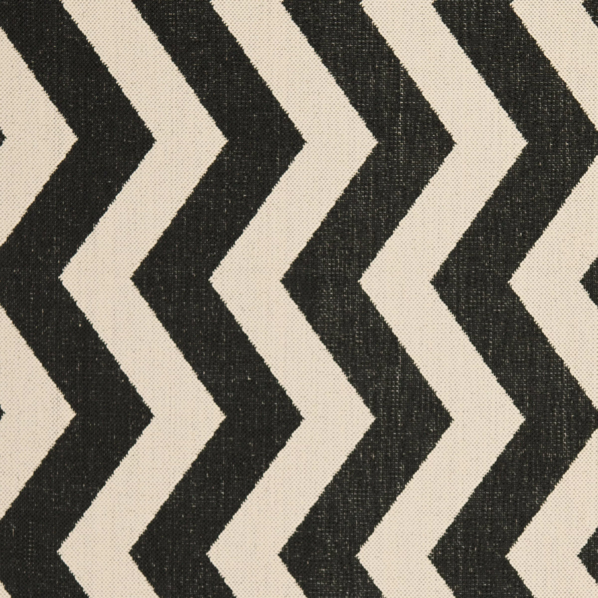 Black Beige Round Indoor/Outdoor Area Rug G995072