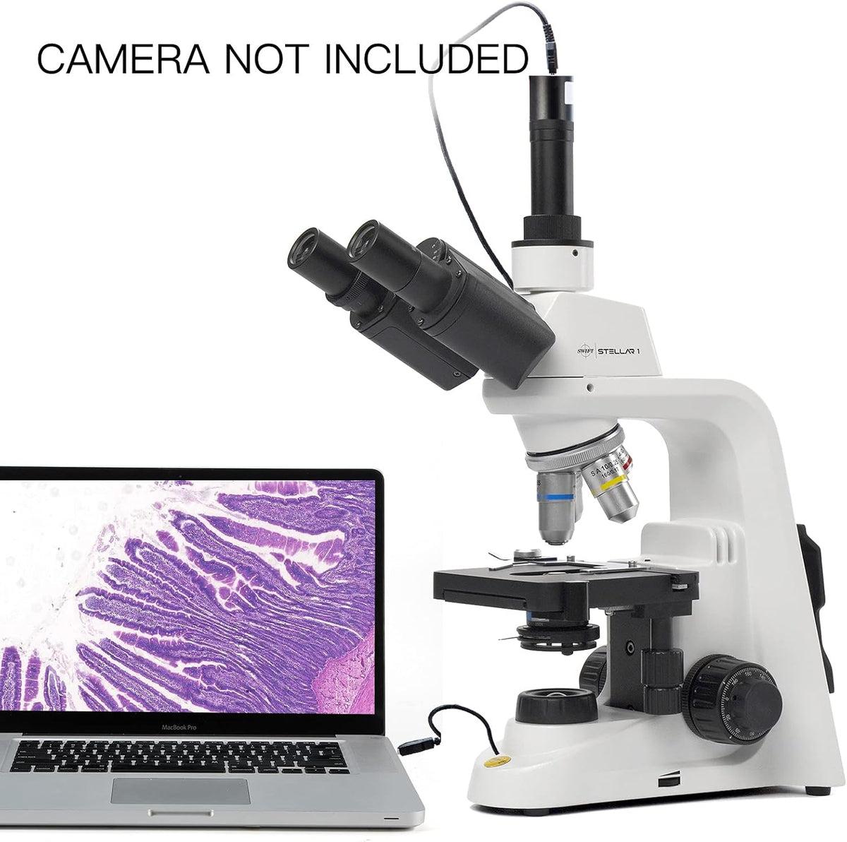 Compound Microscope 40X-2500X Magnification Trinocular Z13132