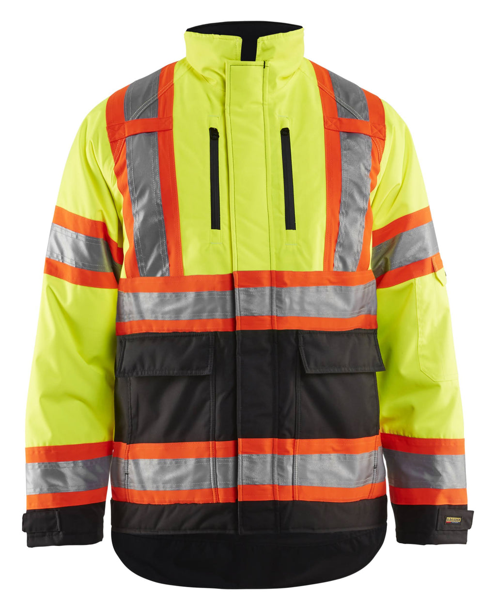 Hi-Vis Winter Jacket Yellow/Black X4903