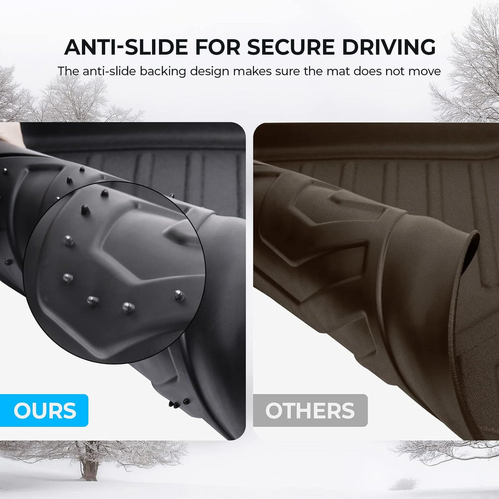 Black All Weather Cargo Trunk Liner Pack of 2 Q130972