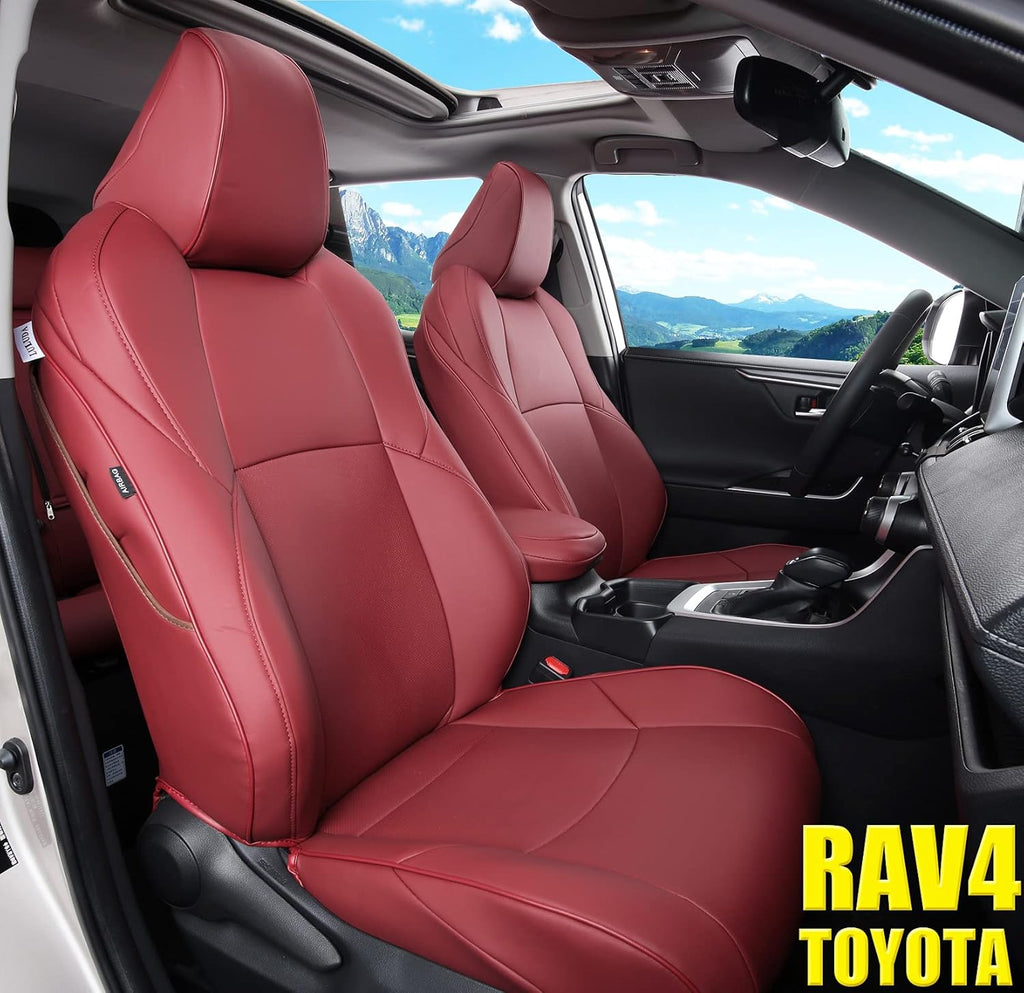 Waterproof Faux Leather Full Set Car Seat Covers H61872