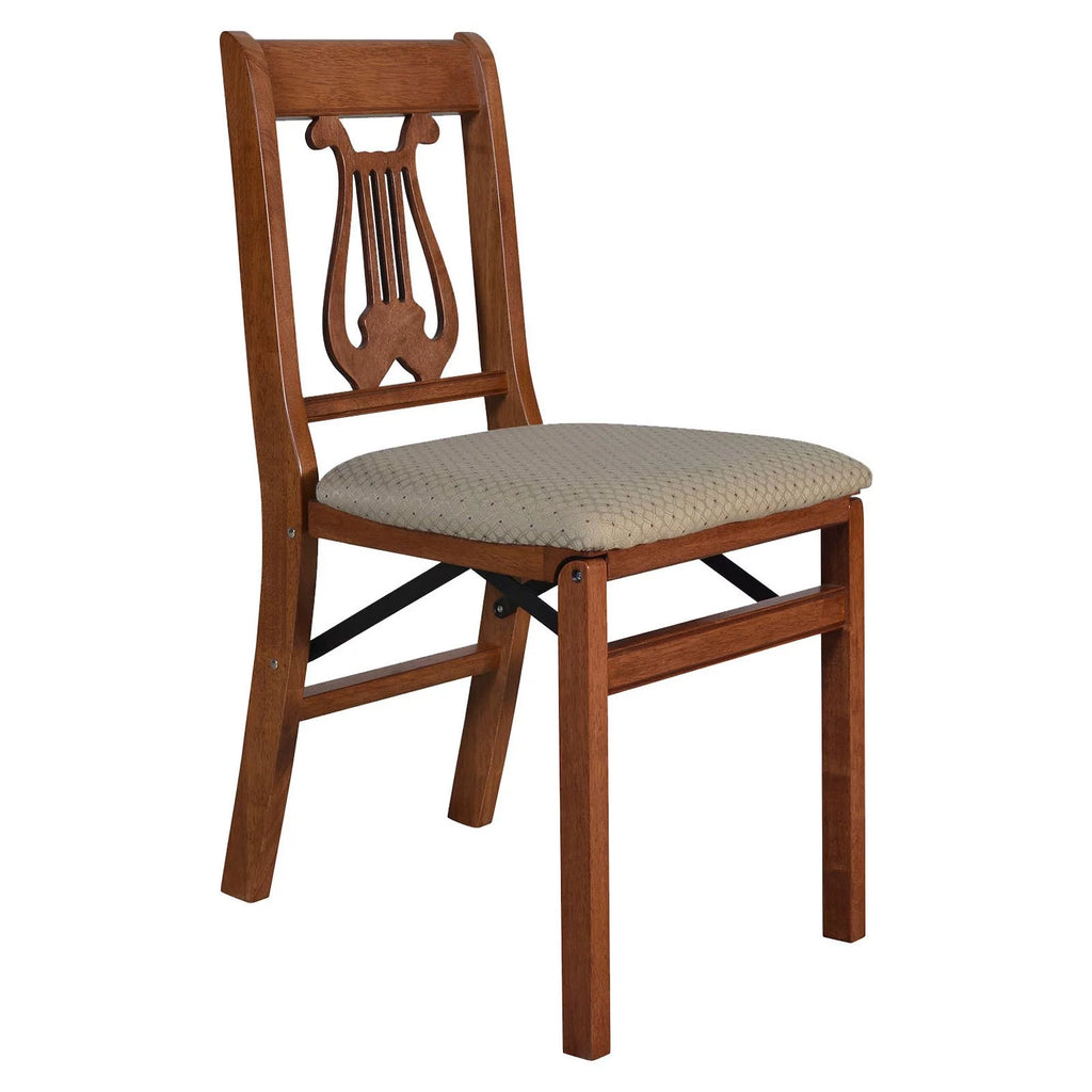 Light Cherry Folding Chair 2 Pack A6691