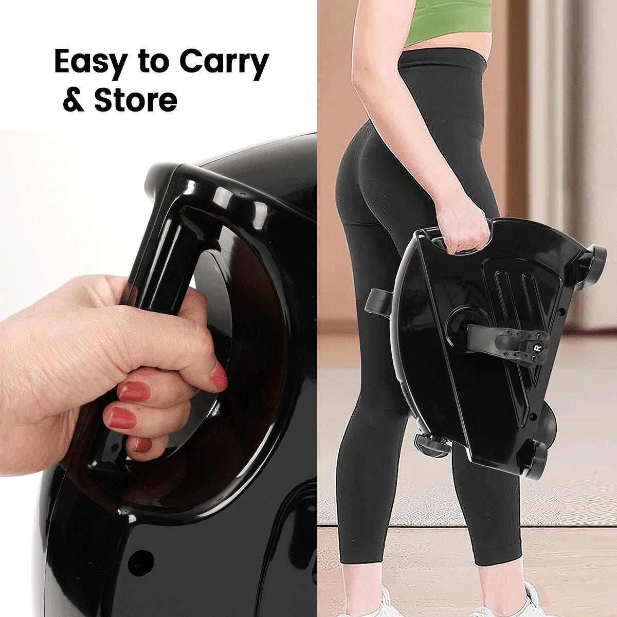 Black Adjustable Vertical Climber Exercise Machine N223413