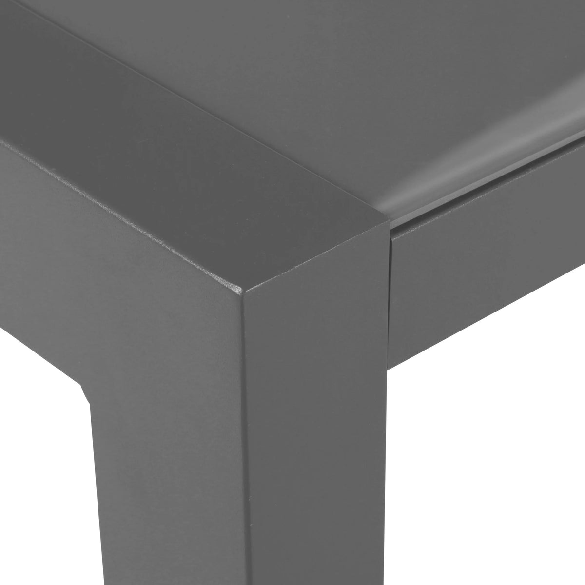 6 Seater Aluminum Dining Set with Tempered Glass Top N1902