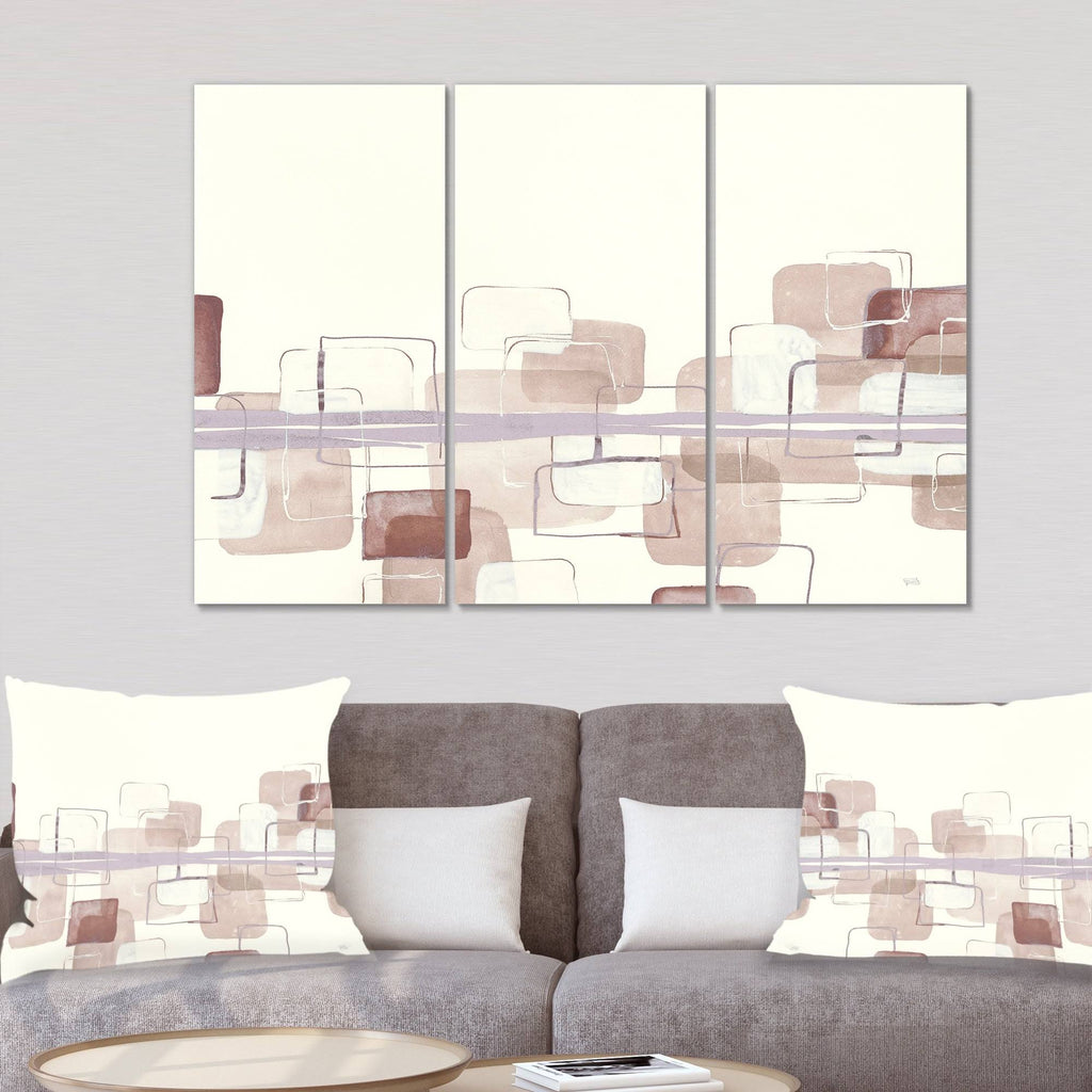 Canvas 36 in. Wide x 28 in. High 3 Panels T53654
