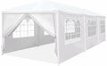 10'x30' Heavy Duty Canopy Tent with 6 Removable Side Walls R447836