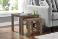 Canyon Walnut Nesting Table C46617