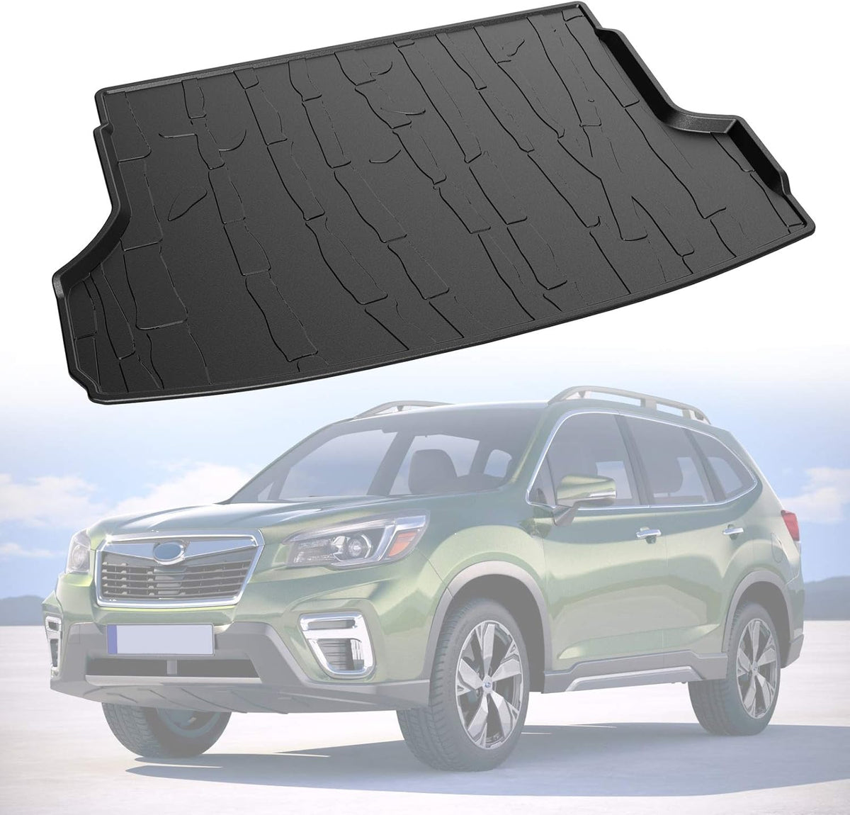 Black All Weather Cargo Trunk Liner Pack of 2 Q130972