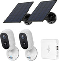 2K 3MP Wireless Battery Powered Security Camera Outdoor G3902