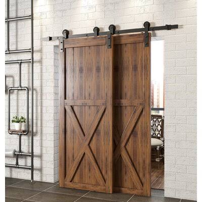 Double Door Barn Door Hardware Kit V677185