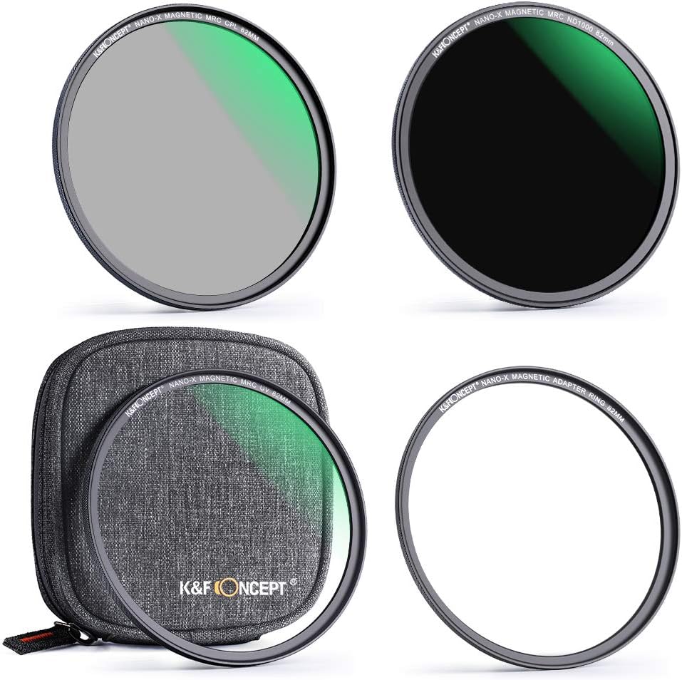 58mm Magnetic Lens Filter Kit with 4 in 1 Filter Pouch H940