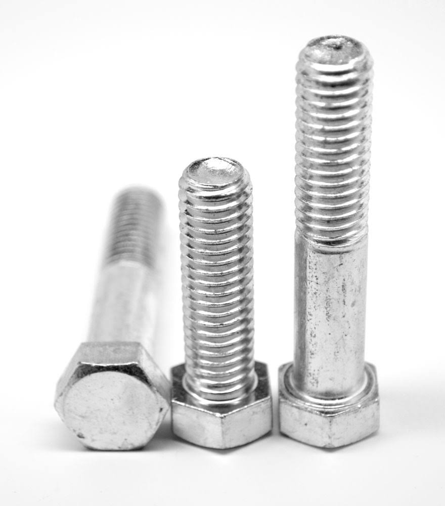 M24 x 3.00 x 140 mm Coarse Thread Hex Cap Screw Stainless Steel 316 E8749