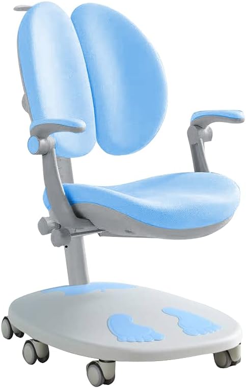 Kids Adjustable Height Study Chair with Footrest A2421