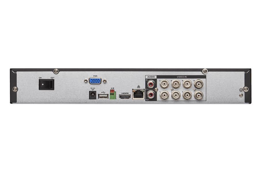 8 Channel 4 Cameras Weatherproof DVR Surveillance Security System D5159