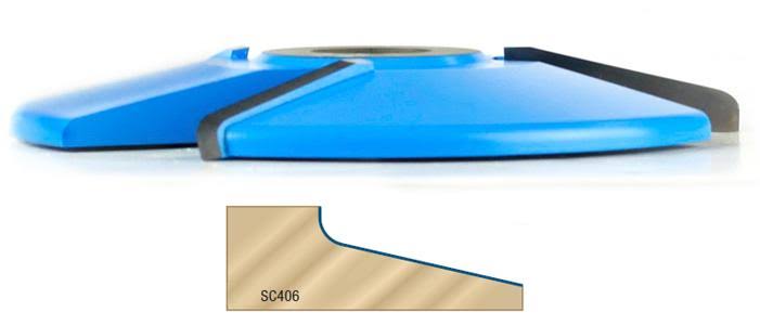 Carbide Tipped 3-Wing Decorative Raised Panel I5477