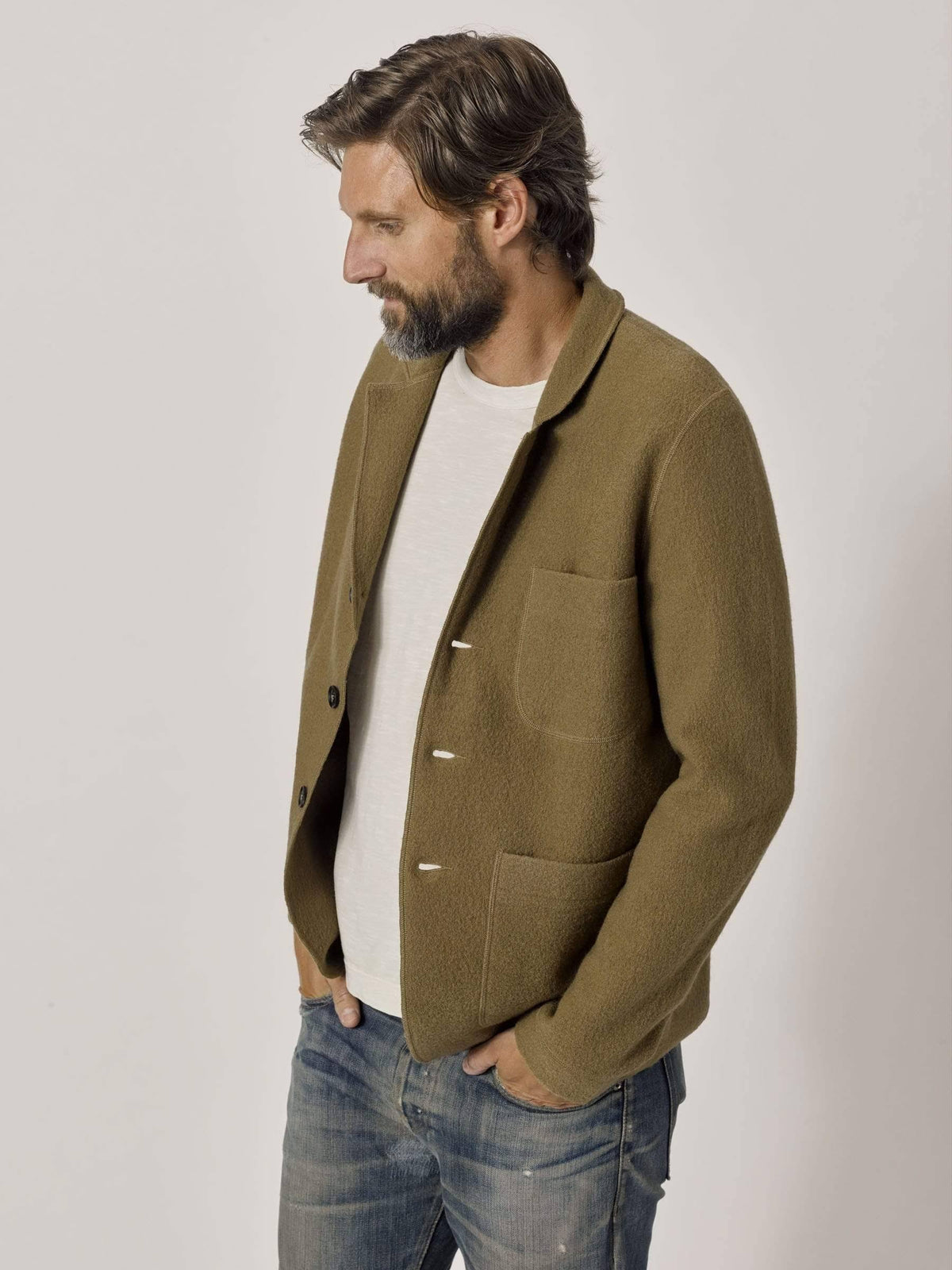 Felted Chore Coat D577