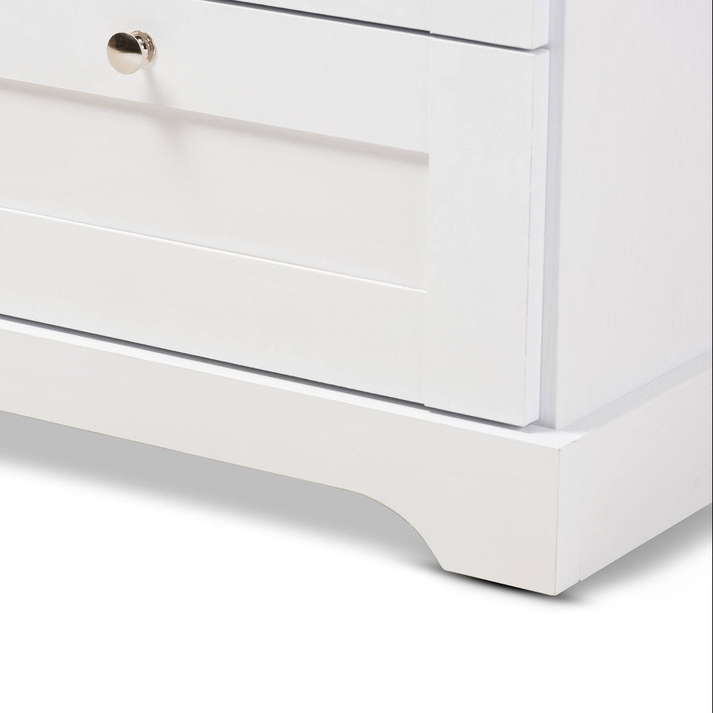 Oak White Two Tone Bookcase C8938