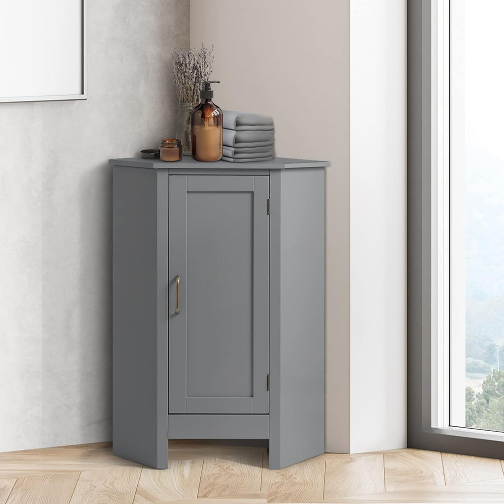 Grey Corner Cabinets M7093