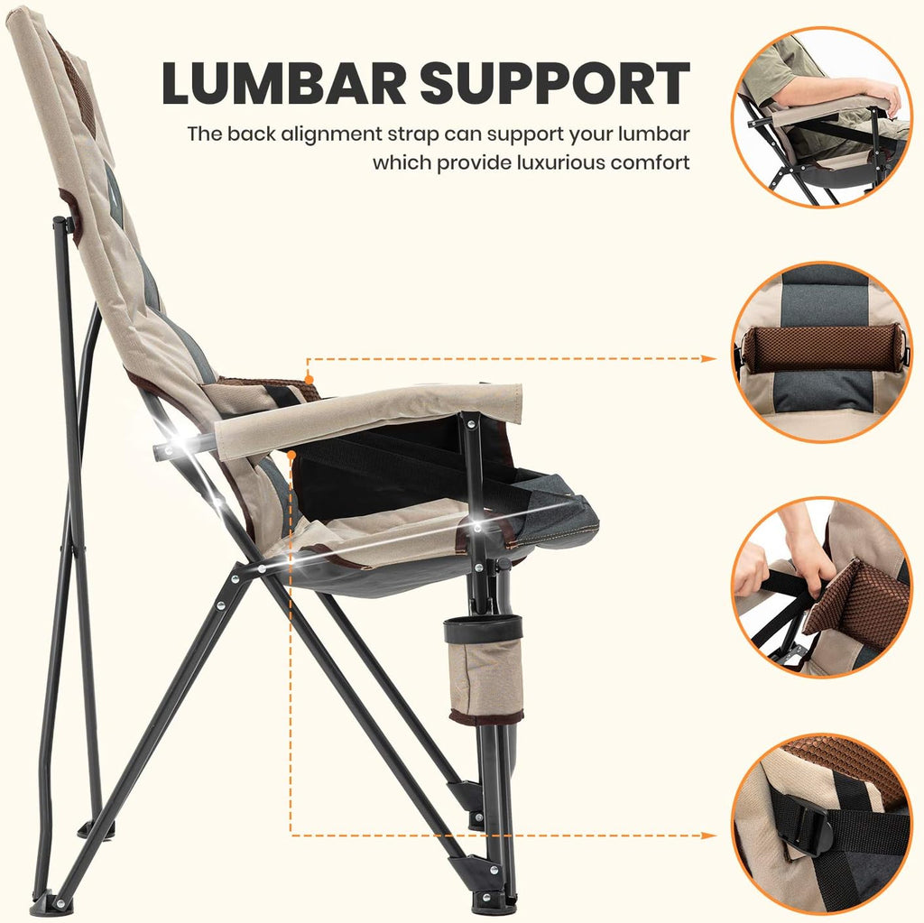 Padded Folding Camping Chair D820237